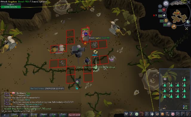 Screenshot of Horn of Plenty (empty)