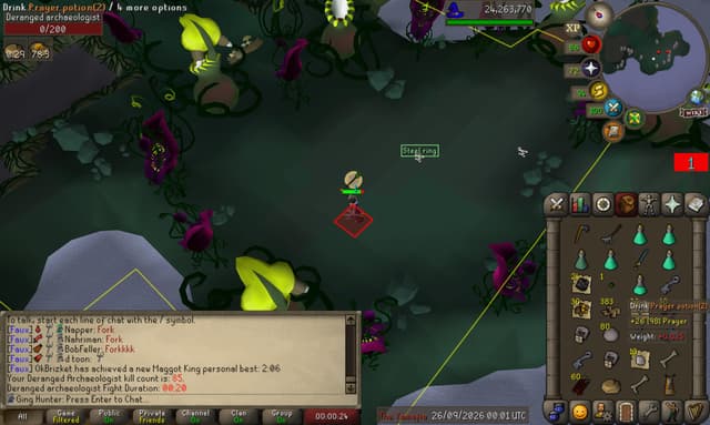 Screenshot of Steel ring