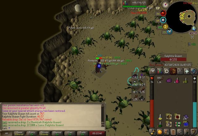 Screenshot of Jar of Sand