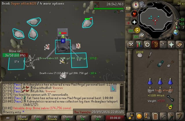 Screenshot of Brine sabre