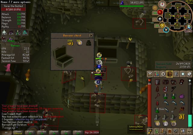 Screenshot of Karil's leatherskirt
