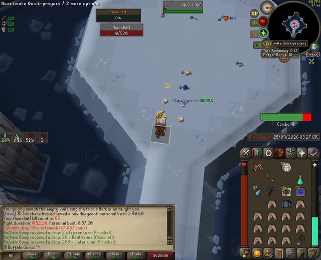 Screenshot of Glacial temotli