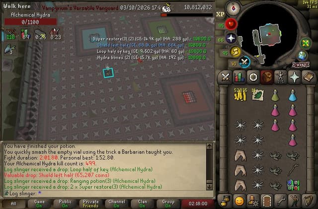 Screenshot of Shield left half