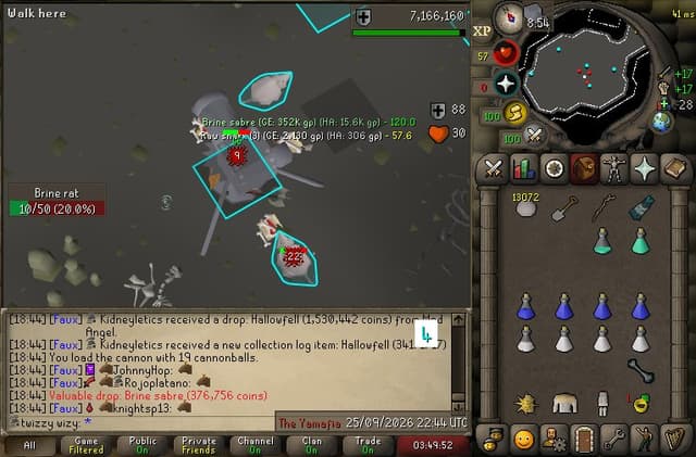Screenshot of Brine sabre