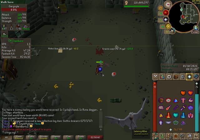 Screenshot of Granite maul