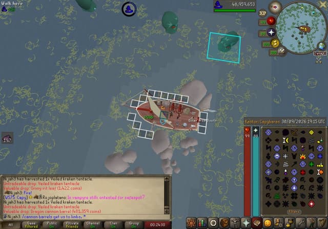 Screenshot of Dragon cannon barrel