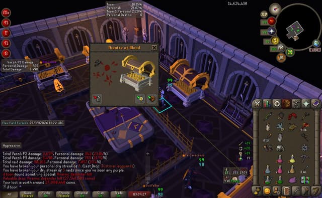 Screenshot of Avernic defender hilt