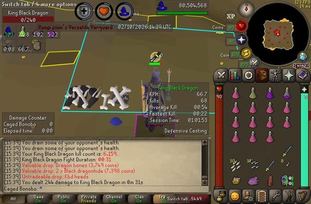 Screenshot of Kbd heads