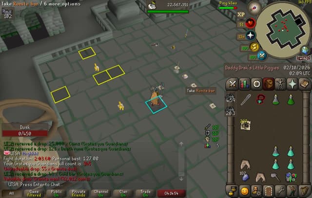 Screenshot of Granite maul