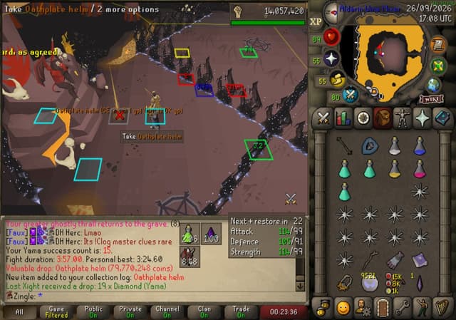 Screenshot of Oathplate helm