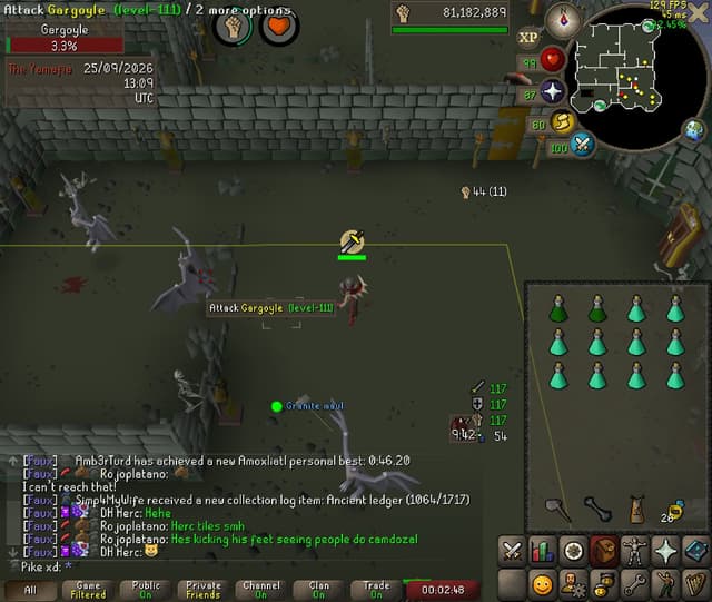 Screenshot of Granite maul
