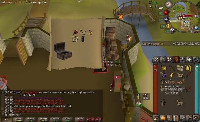 Screenshot of Mos le'harmless teleport