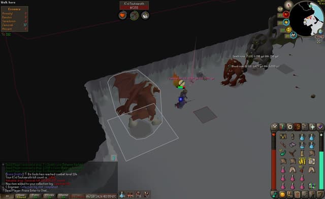 Screenshot of Zamorak hilt