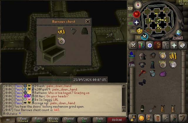 Screenshot of Verac's plateskirt