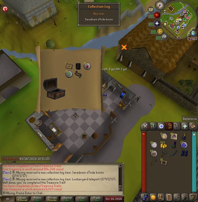Screenshot of Piscatoris teleport
