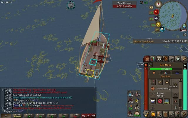 Screenshot of Large dragon keel parts