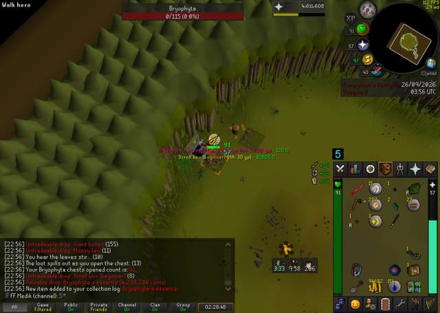 Screenshot of Bryophyta's essence