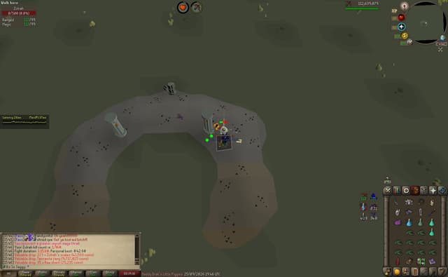 Screenshot of Tanzanite fang