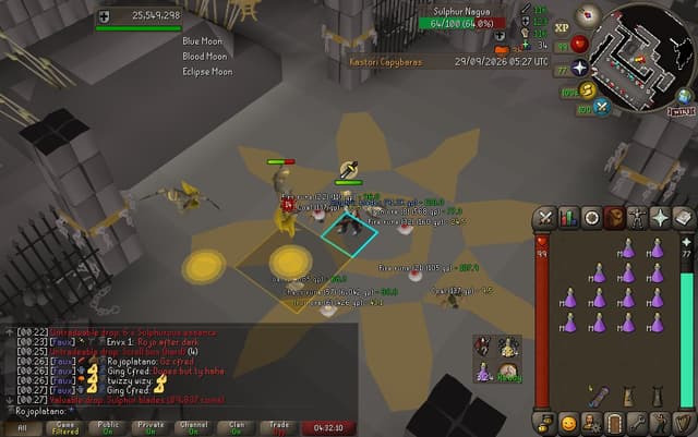 Screenshot of Sulphur blades