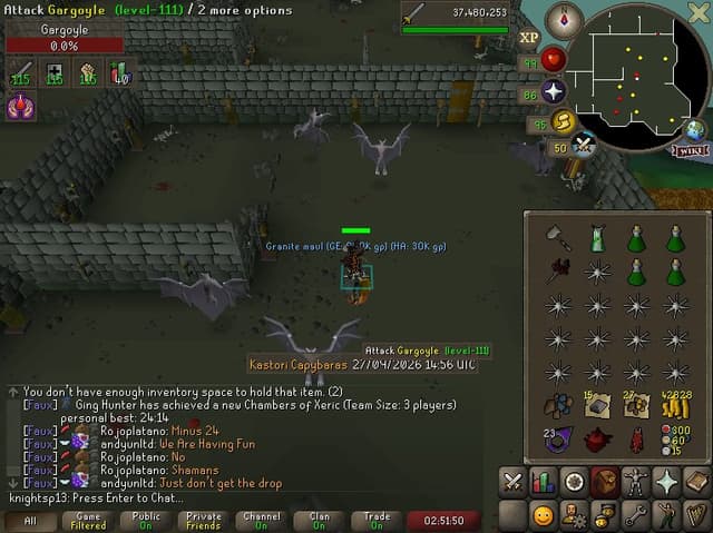 Screenshot of Granite maul