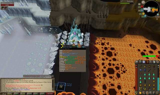 Screenshot of Deadeye prayer scroll
