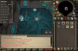 Screenshot of Crystal armour seed