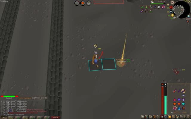 Screenshot of Burning claw
