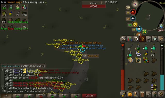 Screenshot of Uncut onyx