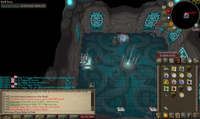 Screenshot of Crystal weapon seed