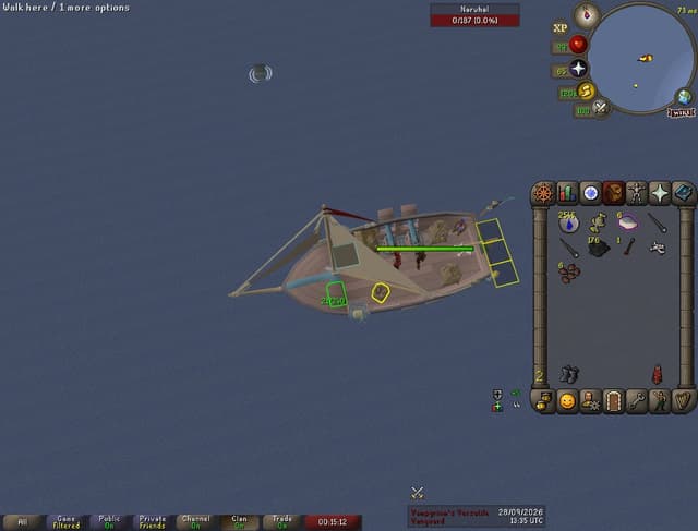 Screenshot of Narwhal horn