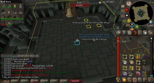 Screenshot of Granite maul