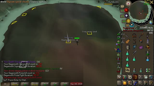 Screenshot of Seers ring