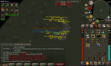 Screenshot of Serpentine visage