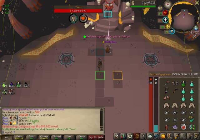 Screenshot of Oathplate legs