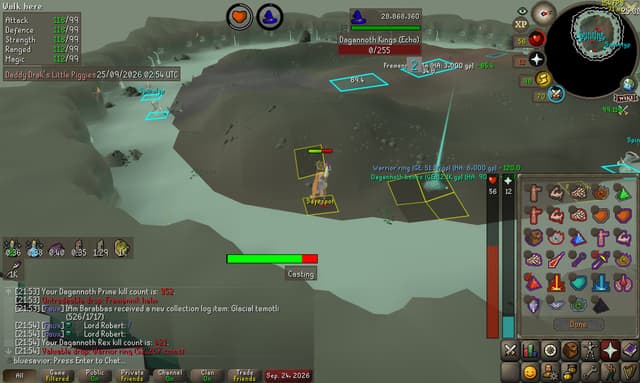 Screenshot of Warrior ring