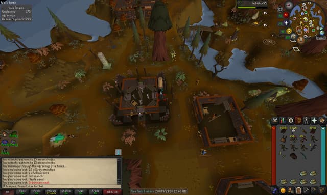 Screenshot of Greenman mask