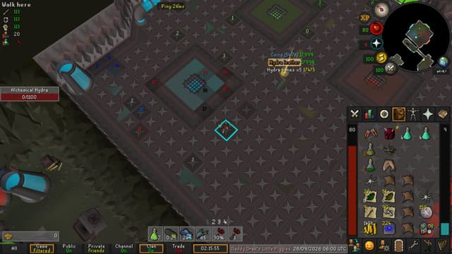 Screenshot of Hydra leather