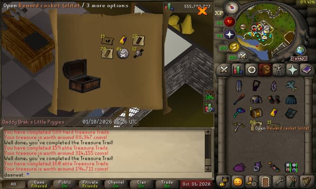 Screenshot of Iorwerth camp teleport
