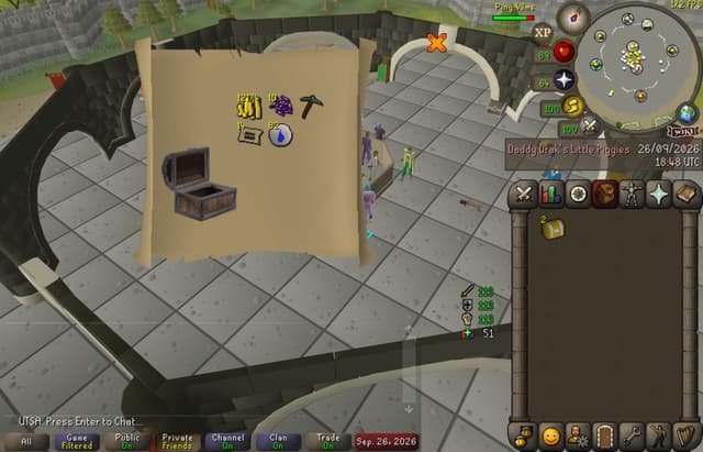 Screenshot of Lumberyard teleport
