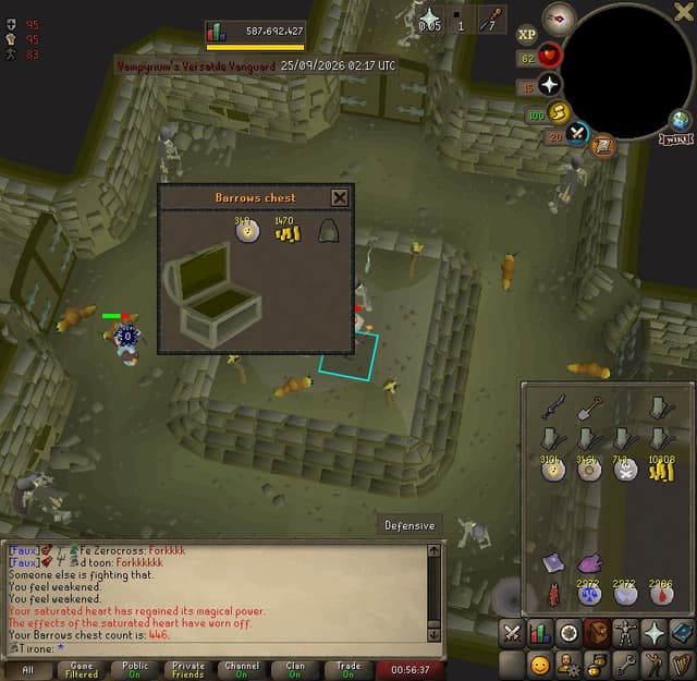Screenshot of Ahrim's hood