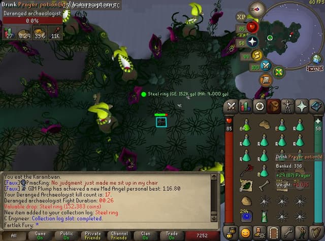 Screenshot of Steel ring