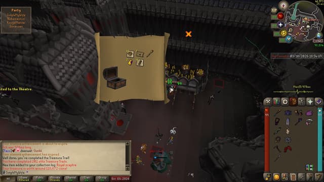 Screenshot of Digsite teleport
