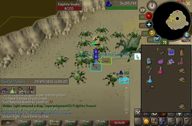 Screenshot of Dragon pickaxe