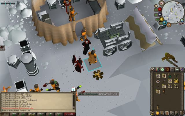 Screenshot of Pyromancer robe