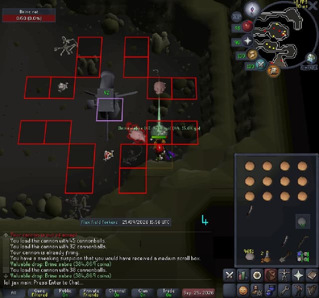 Screenshot of Brine sabre