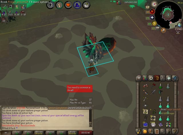 Screenshot of Noxious blade
