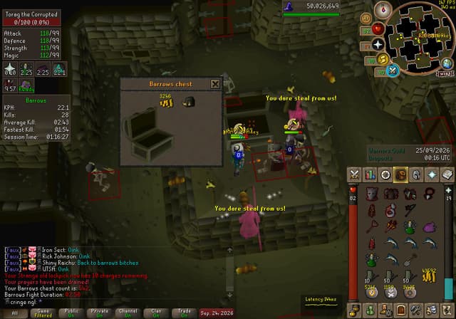 Screenshot of Torag's helm