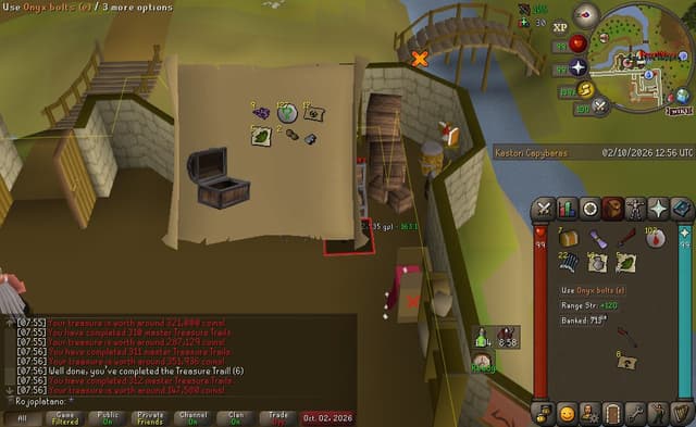 Screenshot of Pest control teleport