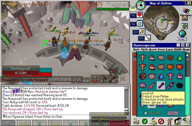 Screenshot of Hueycoatl hide