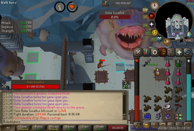 Screenshot of Magus vestige